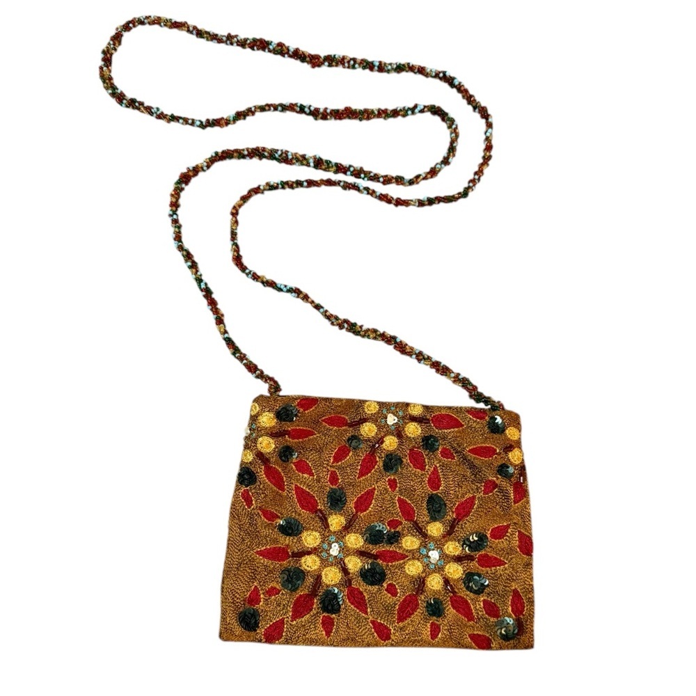 Pierre Urbach Beaded Bag Crossbody
